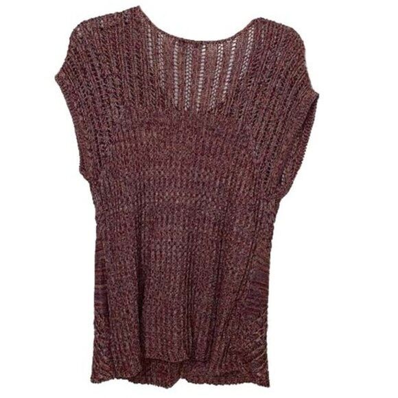 Coldwater Creek Multicolor Sleeveless Cardigan Knit Sweater Womens Size Medium - Picture 5 of 12